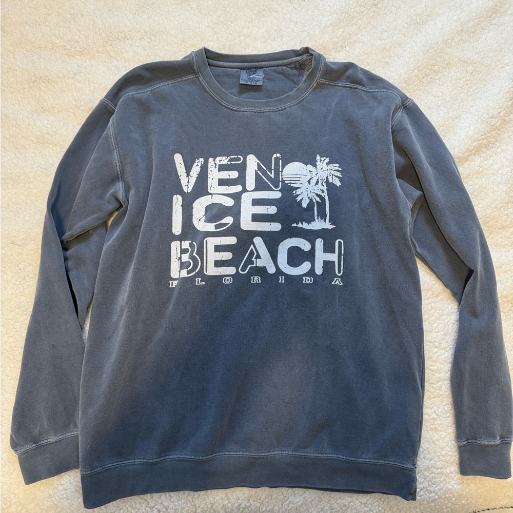 comfort colors venice beach crewneck